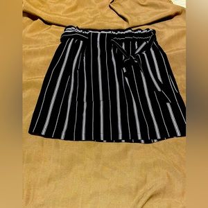 Black and white skirt